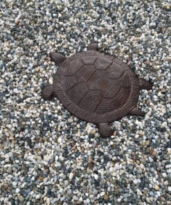 Sunset Vista Designs Cast Iron Turtle Garden Stepping Stone, 13-Inch long 19 91qMqDiwRRL