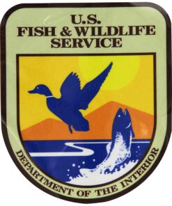 US Fish and Wildlife Service sticker decal 4" x 5"