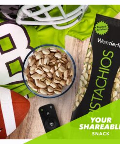 Wonderful Pistachios In Shell, Roasted and Salted Nuts - 32 Ounce Bag, Healthy Snack, Protein Snack, Pantry Staple Roasted & Salted 32 Ounce (Pack of 1) 26 91qRt8RueL