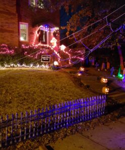 Mega Spider Web Outdoor Halloween Decoration - Terrify Your Neighbors - by FunWorld Standard White 28 91qWelgDfTL