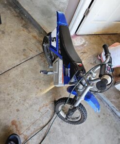 Razor MX350 Dirt Rocket Electric Motocross Bike, Blue, 10-12 inches Mx350 - Blue 39 91qbBtwjbsL
