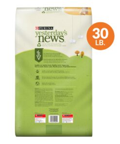 Purina Yesterday's News Non Clumping Paper Cat Litter, Unscented Low Tracking Cat Litter - 30 lb. Bag Original Texture 27 91ql2YZ655L