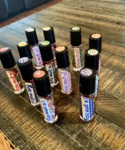 81 Kaleidoscope Oval Poly Waterproof Essential Oil Bottle Labels Plus 81 Round Cap Stickers by Rivertree Life 32 91qoUVvqLQL