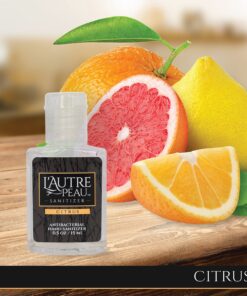 Antibacterial Travel Hand Sanitizer Gel with Aloe Vera by L’Autre PEAU - Liquid Instant Hand Cleaner - Citrus Scented Square Pocket Sanitizer - 6 Piece Pack - (0.5 oz.) 12 91qujfJzzBL