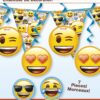 Party Decorating Kit - Emoji, 7 Pcs