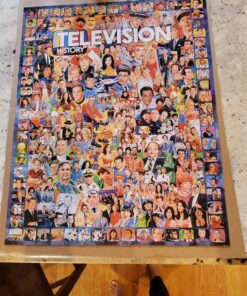 White Mountain Puzzles Television History - 1000 Piece Jigsaw Puzzle 25 91r6NLAgdrL