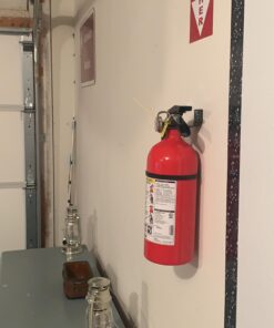 Kidde Pro 210 2A:10-B:C Fire Extinguisher, Rechargeable, Multi-Purpose for Home & Office, 4 lbs., Mounting Bracket Included , Red 1 Pack 59 91rGaz8Qb5L 2