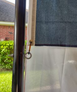 Camco Camper/RV Hitch Mount Flagpole Holder | Holds Flagpoles Up to 2.3” in Diameter & Fits Standard 2” Hitch Receivers | Powder-Coated Finish (51611) 35 91rI4bfZnAL 2