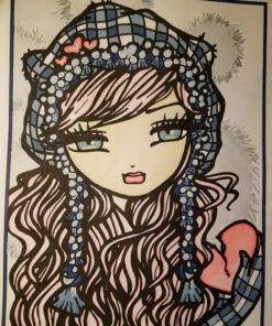 Sweet & Simple Whimsy Girls: Mermaids and More to Color 97 91rKbFuJRDL