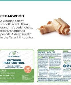 Wondercide - EcoTreat Ready-to-Use Outdoor Pest Control Spray with Natural Essential Oils - Mosquito, Ant, Insect Repellent, Treatment, and Killer - Plant-Based - Safe for Pets , Kids - 32 oz 20 91rLNPHqutL