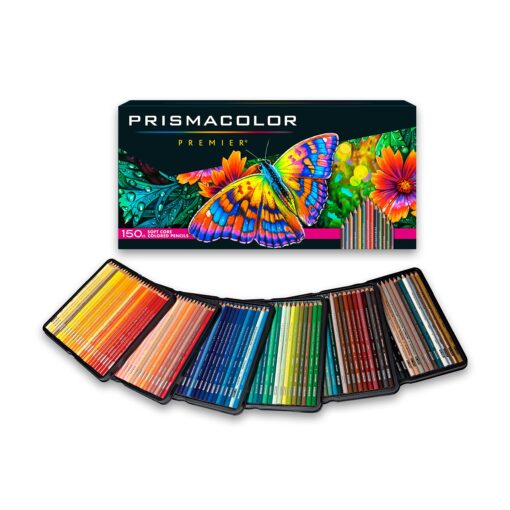 Prismacolor Premier Colored Pencils, Art Supplies for Drawing, Sketching, Adult Coloring | Soft Core Color Pencils, 150 Pack