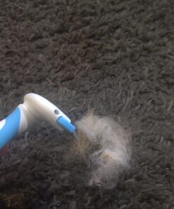 Paws & Pals Dog Brush - Gentle Soft Hair Rake Trimming Comb - Best for Shedding Dogs-Cats, Thick Long Short Haired Pet, Coat Grooming & Cat Hair Fur Removal - Self Cleaning - Deshedding Supplies 38 91rVFRiwoeL