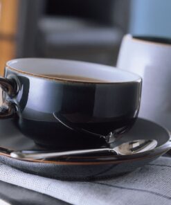 Denby Jet Black Soup/Cereal Bowl Cereal Bowl 5 91rWnOrq6RL