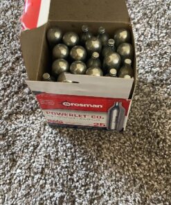 Crosman 25-Count 12-Gram CO2 Cartridges For Air Rifles And Air Pistols 2311-N 23 91rfbqQUvvL