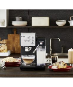 Mr. Coffee Espresso and Cappuccino Machine, Programmable Coffee Maker with Automatic Milk Frother and 19-Bar Pump, Stainless Steel 36 91rhCh n2nL
