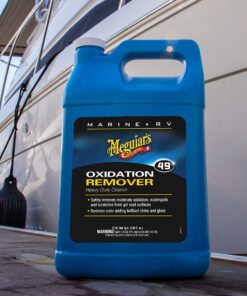 Meguiar's M4901 Marine/RV Heavy Duty Oxidation Remover - 1 Gallon Container 32 91rj0PT0xaL