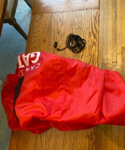 J.L. Childress Gate Check Bag - Air Travel Bag - Fits Convertible Car Seats, Infant carriers & Booster Seats, Red 32 91rp162ie3L