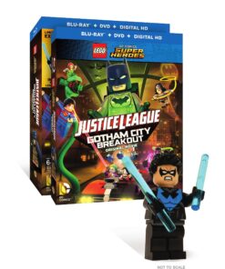 LEGO DC Comics Super Heroes: Justice League: Gotham City Breakout (Blu-ray + DVD + Digital HD + Includes Nightwing Lego Mini figure) Multi-Format July 12, 2016 3 91rp4 VQZPL