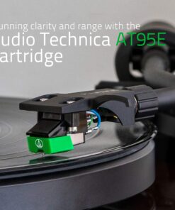 Alternative view of Fluance RT81 Elite High Fidelity Vinyl Turntable Record Player with Audio Technica AT95E Cartridge, Belt Drive, Built-in Preamp, Adjustable Counterweight, High Mass MDF Wood Plinth - Walnut