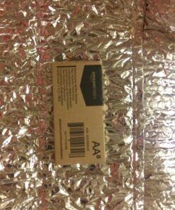 Amazon Basics 8-Pack AA Alkaline High-Performance Batteries, 1.5 Volt, 10-Year Shelf Life 8 Count (Pack of 1) 35 91ryrpmFzlL