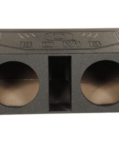Alternative view of QPower QBOMB12VL 12" Dual Vented Ported Car Subwoofer Sub Box Enclosure Standard Packaging