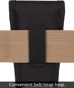 Protec Tuba Mouthpiece Padded Nylon Pouch with Secure Hook and Loop Closure, Model A205 12 91s8FebxnaL