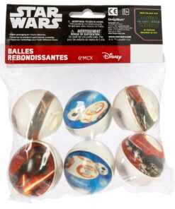Alternative view of Star Wars™ Episode VII Bounce balls, Party Favor 6 piece