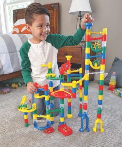 Alternative view of Marble Run: 123 Piece Set (103 Durable Pieces and 20 Marbles) Exclusively at MINDWARE!
