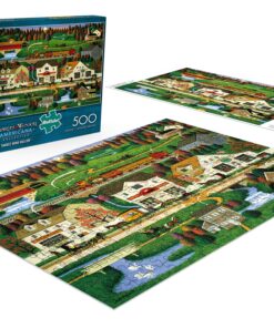 Buffalo Games - Charles Wysocki Americana Collection - Yankee Wink Hollow - 500 Piece Jigsaw Puzzle 13 91sKmDQheoL