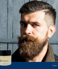 Alternative view of Premium Styling Wax For Men - K+S Salon Quality Hair Care Products for Short Hair - Infused w/ Caranauba Wax for Separation, Moisturizing & Flake Free Non Greasy Strong Hold w/ Natural Shine Finish