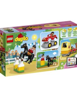 LEGO DUPLO Town Horse Trailer (15 Piece) 11 91sOrPo UL
