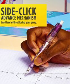 Paper Mate Clearpoint Mechanical Pencils, HB #2 Lead (0.7mm), 2 Pencils, 1 Lead Refill Set, 2 Erasers 0.7MM 20 91sT7kDTWiL