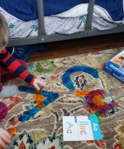 Learning Resources Letter Construction, Homeschool, School Activity Set, Play School, 60 Pieces, Ages 3+ 73 Pieces 53 91scIkZil1L