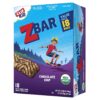 CLIF KID ZBAR - Organic Granola Bars - Chocolate Chip - Non-GMO - Organic -Lunch Box Snacks (1.27 Ounce Energy Bars, 18 Count) 18 Count (Pack of 1) 37 91sfHrGJTVL