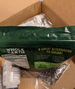 WHOLE EARTH 100% Erythritol Zero Calorie Plant-Based Sugar Alternative, 4 Pound Pouch (Packaging May Vary ) Granulated 4 Pound (Pack of 1) 41 91spXxI0PKL