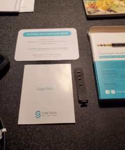 Syncwire 3.5mm Nylon Braided Aux Cable (3.3ft/1m,Hi-Fi Sound), Audio Auxiliary Input Adapter Male to Male Cord for Headphones, Car, Home Stereos, Speaker, iPhone, iPad, iPod, Echo & More – Black 3.3 ft (1 m) 33 91sqWsfBcEL 3