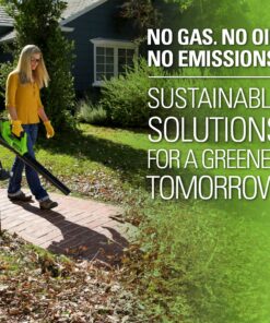 Greenworks 40V Cordless String Trimmer and Leaf Blower Combo Kit, 2.0Ah Battery and Charger Included 12" Trimmer + Blower (2.0Ah) 35 91syHpYp4TL