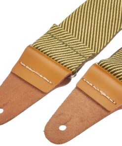 Fender Leather Strap Red/Black 27 91t 5v05SL