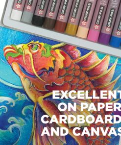 SAKURA Cray-Pas Expressionist Oil Pastel Set - Soft Oil Pastels for Artists - 50 Sticks 50 Piece Set 29 91t0IsjpwL
