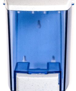 Alternative view of San Jamar S30TBL Classic Bulk Liquid/Lotion Soap & Hand Sanitizer Dispenser, 30 oz. Capacity, Arctic Blue 1 30 Ounces