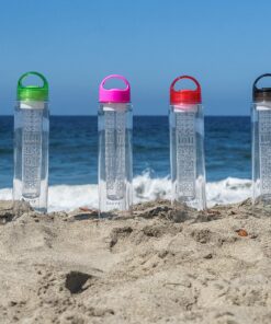 Infusion Fruit Infuser Water Bottle - BPA Free Insulated Water Bottle, Reusable Water Bottle with Fruit Infuser, Easy-to-Clean Gym Accessories for Women, Sports Water Bottle, Savvy Outdoors Pink 32 oz 13 91t4vl6kfPL