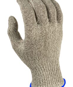 G & F 57100L CUTShield Classic level 5 Cut Resistant Gloves for Kitchen,Food Grade Cut Resistant Gloves, Large., Grey Plain Palm 10 91tBxfma6ML