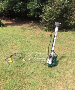 Zoeller Waste-Mate 267-0001 Sewage Pump, 1/2 HP Automatic – Heavy-Duty Submersible Sewage, Effluent or Dewatering Pump Green 32 91tKC8kRoL