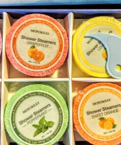 Shower Steamers, Shower Bombs Aromatherapy Relaxing Gift for Women, 8Pcs Essential Oil Bath Bomb Scent Steamer Fizzies for Mom Female Friends Christmas Valentines Mothers Day Ideas Set 39 91tLs40UyL