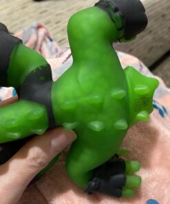 Heroes of Goo Jit Zu - 2 Pack of Glow in The Dark Action Figures, Thrash Vs Rockjaw Glow In The Dark Thrash Vs Rockjaw 39 91tVBuqEZDL