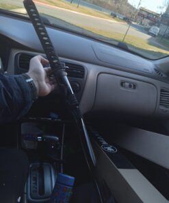 MAKOTO Handmade Practical Musashi Ring Samurai Katana Black Sword Sharp (Full Size Katana) 25 91tfHBkK5xL