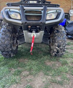 WARN 101020 VRX 25-S Powersports Winch with Handlebar Mounted Switch and Synthetic Rope: 3/16" Diameter x 50' Length, 1.25 Ton (2,500 lb) Capacity 2,500 lbs. 15 91txBmwZ7L