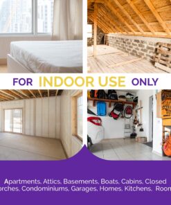 Hot Shot Bed Bug & Flea Fogger, 3 Count (Pack of 1), Kills Fleas Indoors, Get Rid of Fleas In House, Inhibits Reinfestation Up to 7 Months 1 Pack 23 91txlpHFkPL