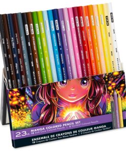 Alternative view of Prismacolor Premier Colored Pencils, Manga Colors, 23 Pack
