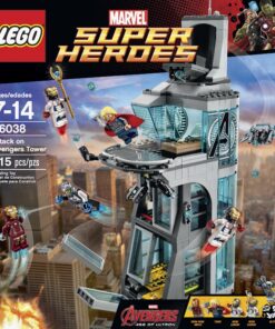 LEGO Super Heroes Attack on Avengers Tower 76038 29 91u3NTbF0eL